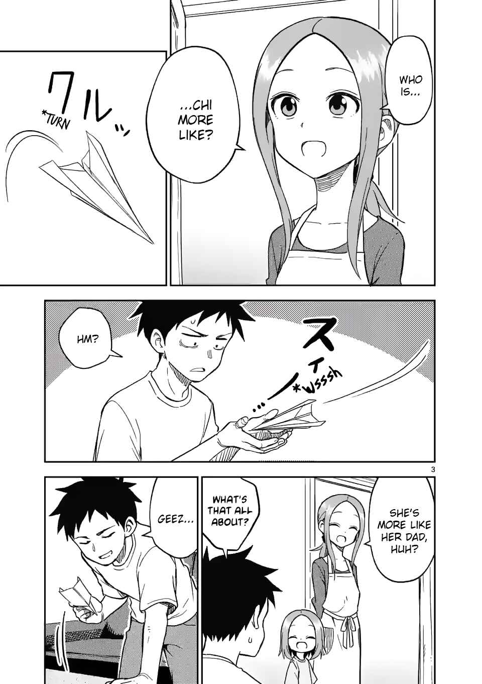 Karakai Jouzu no (Moto) Takagi-san Chapter 182 - Page 3