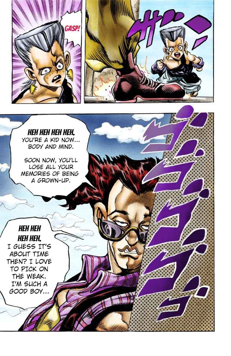 JoJo no Kimyou na Bouken: Part 3 - Stardust Crusaders Color-ban Chapter 92 - Page 20