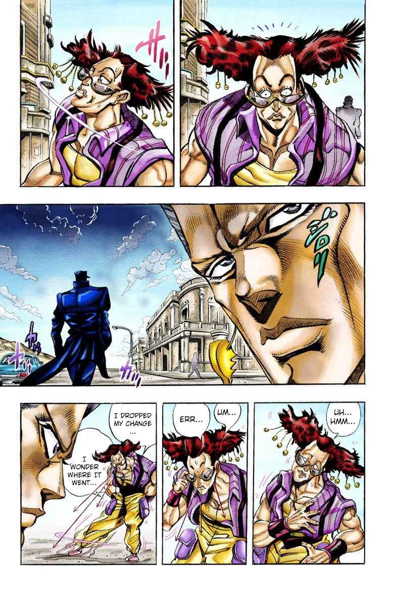 JoJo no Kimyou na Bouken: Part 3 - Stardust Crusaders Color-ban Chapter 92 - Page 4