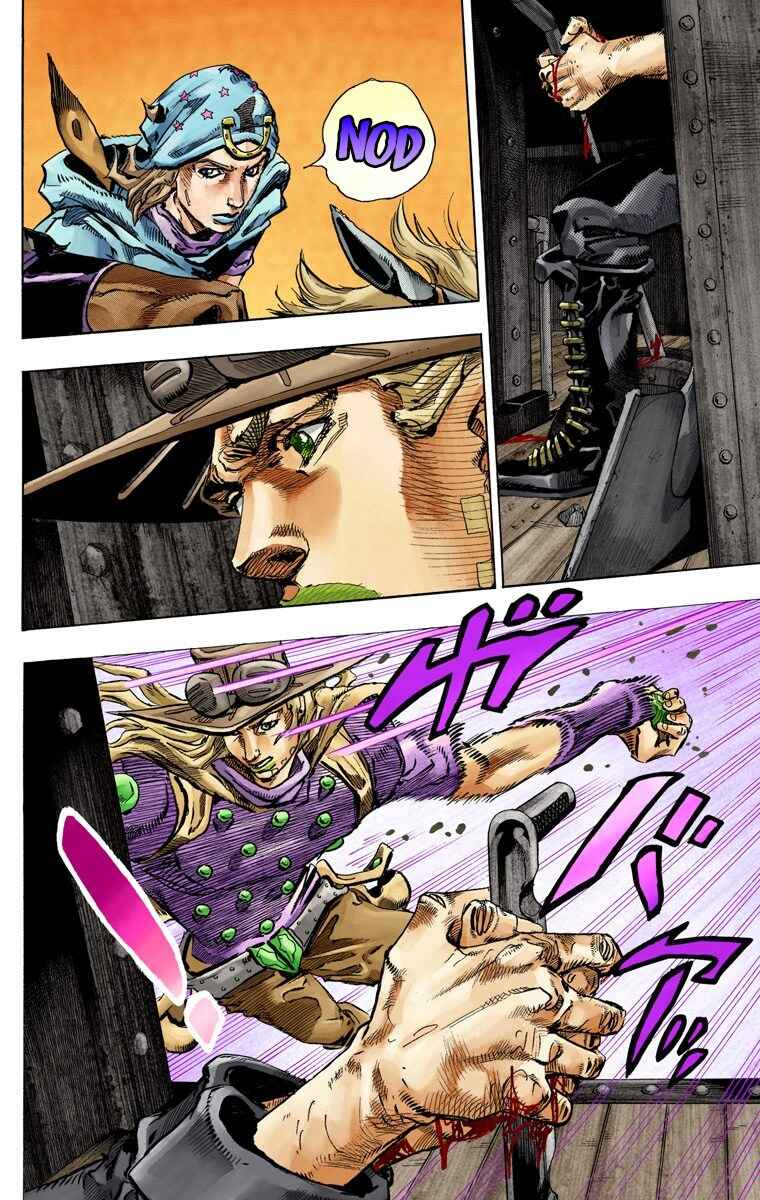 JoJo no Kimyou na Bouken: Part 7 - Steel Ball Run Color-ban Chapter 78 - Page 10