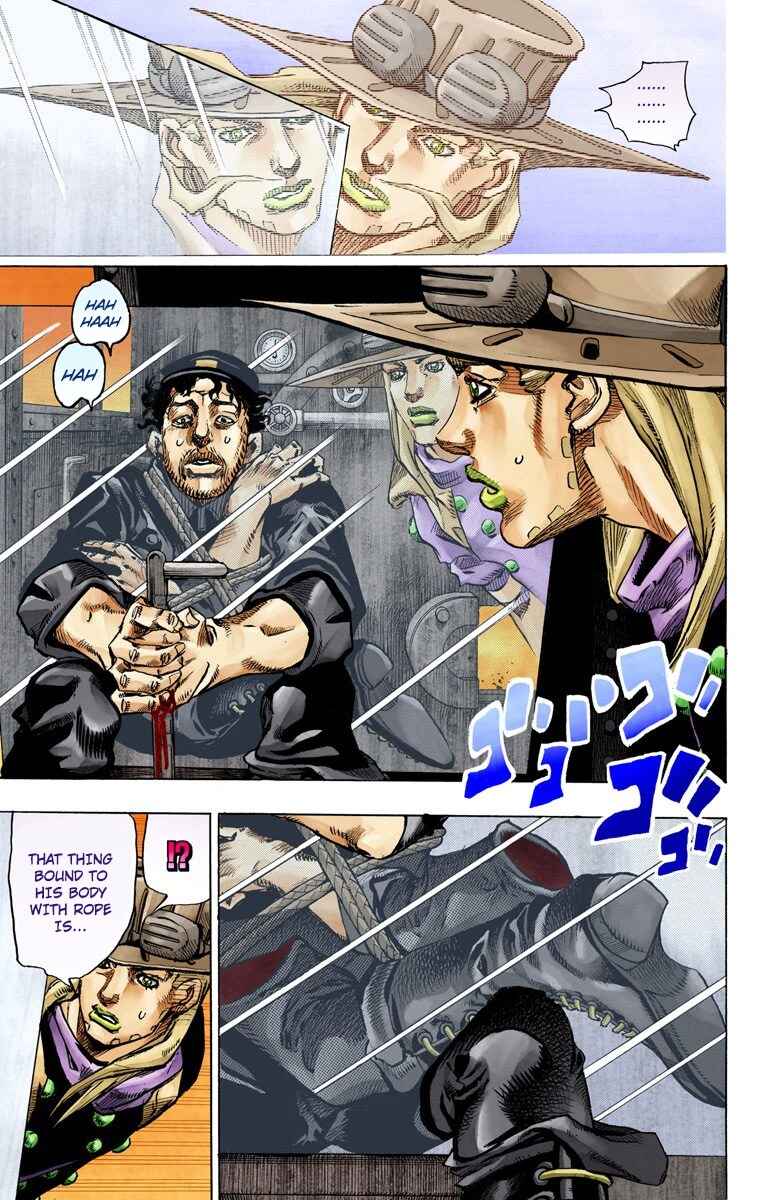 JoJo no Kimyou na Bouken: Part 7 - Steel Ball Run Color-ban Chapter 78 - Page 14