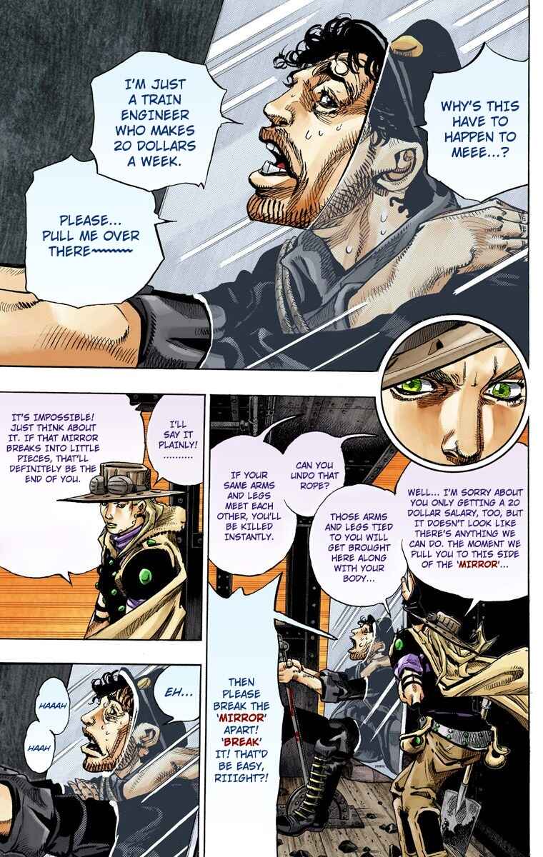 JoJo no Kimyou na Bouken: Part 7 - Steel Ball Run Color-ban Chapter 78 - Page 20