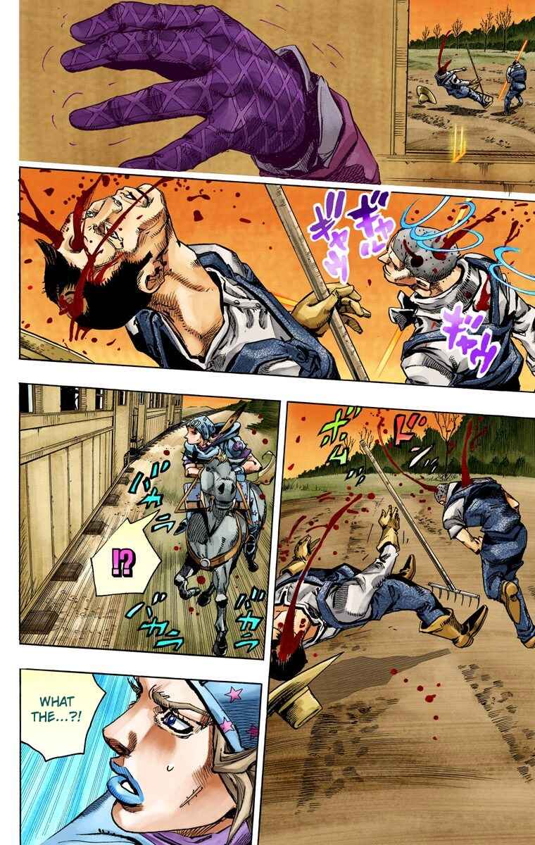 JoJo no Kimyou na Bouken: Part 7 - Steel Ball Run Color-ban Chapter 78 - Page 34