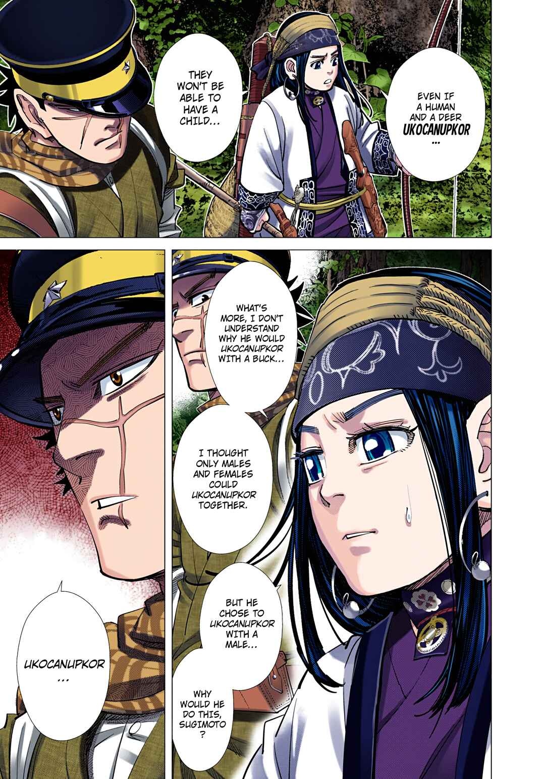 Golden Kamuy (Official Colored) Chapter 109 - Page 13