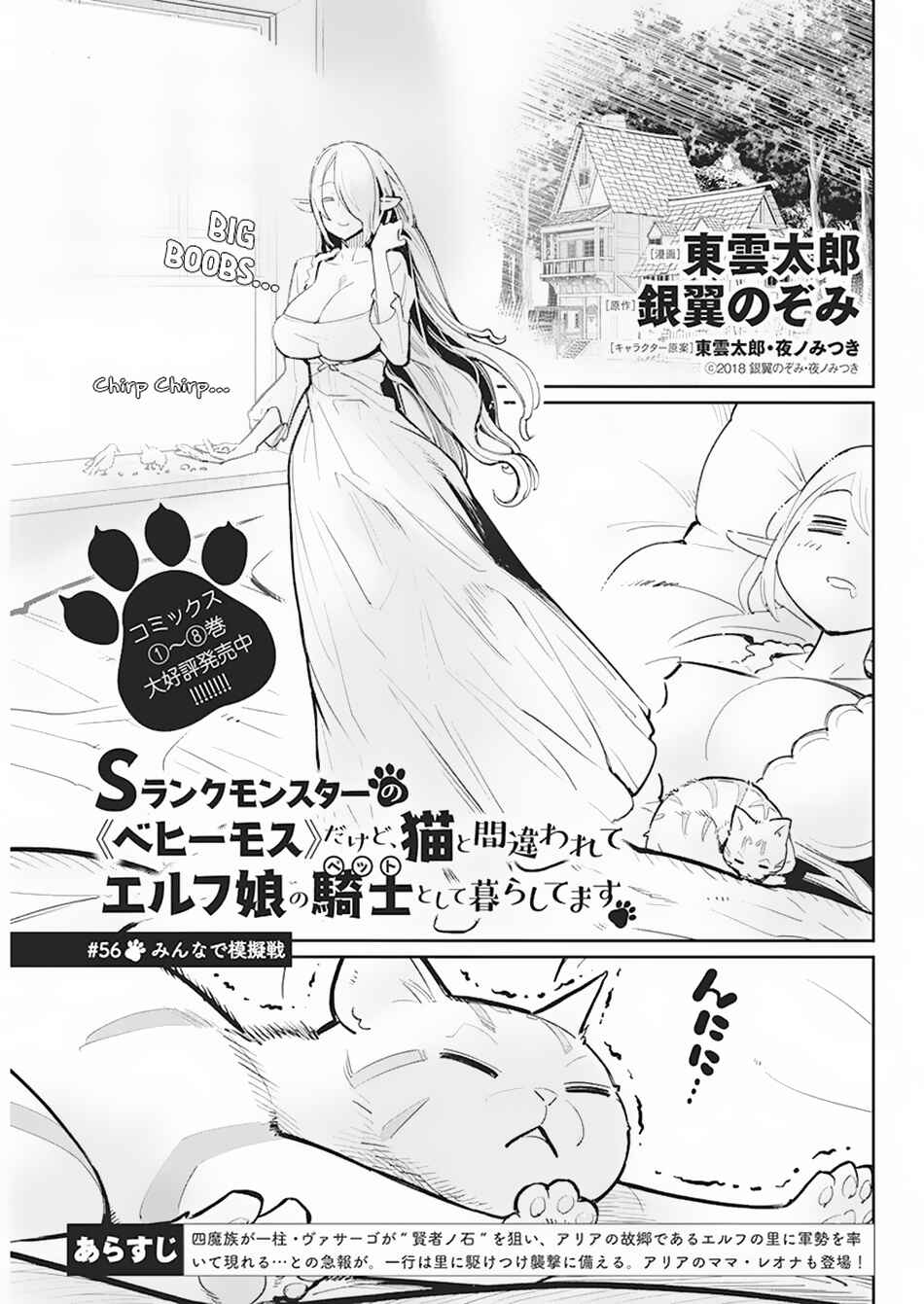 S-Rank Monster no "Behemoth" dakedo, Neko to Machigawarete Elf Musume no Pet to Shite Kurashitemasu Chapter 56 - Page 2