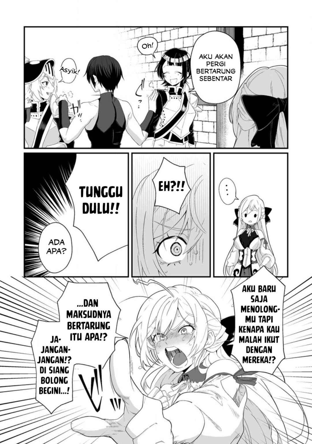 Teisou Gyakuten Sekai de Yuiitsu no Otoko Kishi no Ore, Onna Kishi Gakuen ni Nyuugaku Shitara Nazeka Eiyou Atsukai Sareta: Zetsurin Skill de Harem Musou Chapter 2 - Page 15