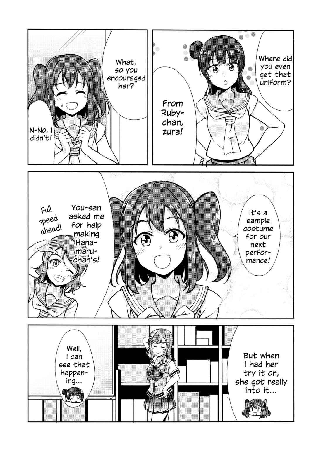 Love Live! Sunshine!! - Sunshine Fanbook Digest (Doujinshi) Chapter 8 - Page 4