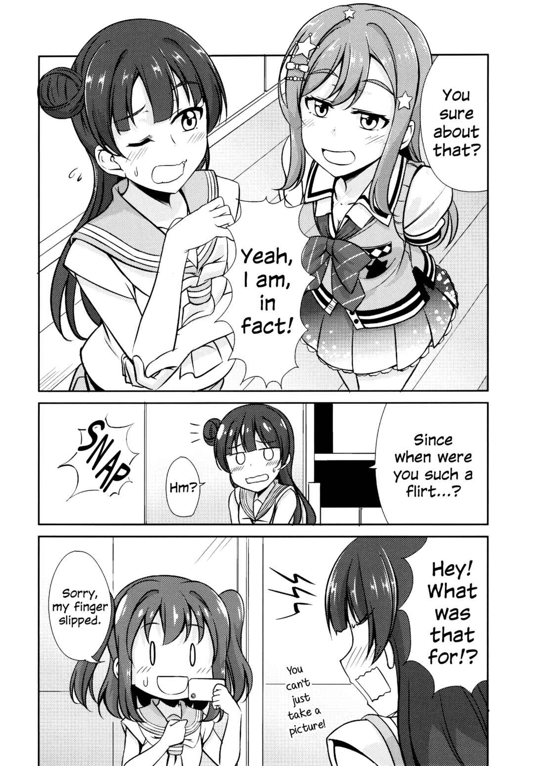 Love Live! Sunshine!! - Sunshine Fanbook Digest (Doujinshi) Chapter 8 - Page 9
