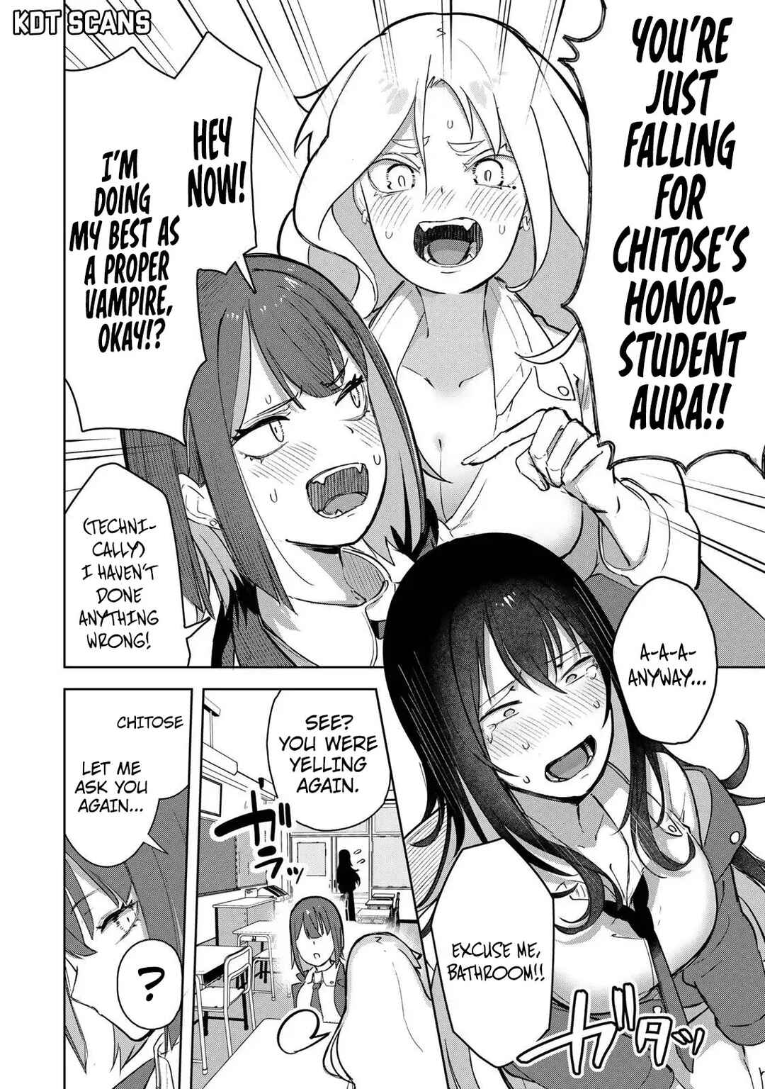 Kyuuketsuki-san wa Chitoraretai Chapter 5 - Page 11