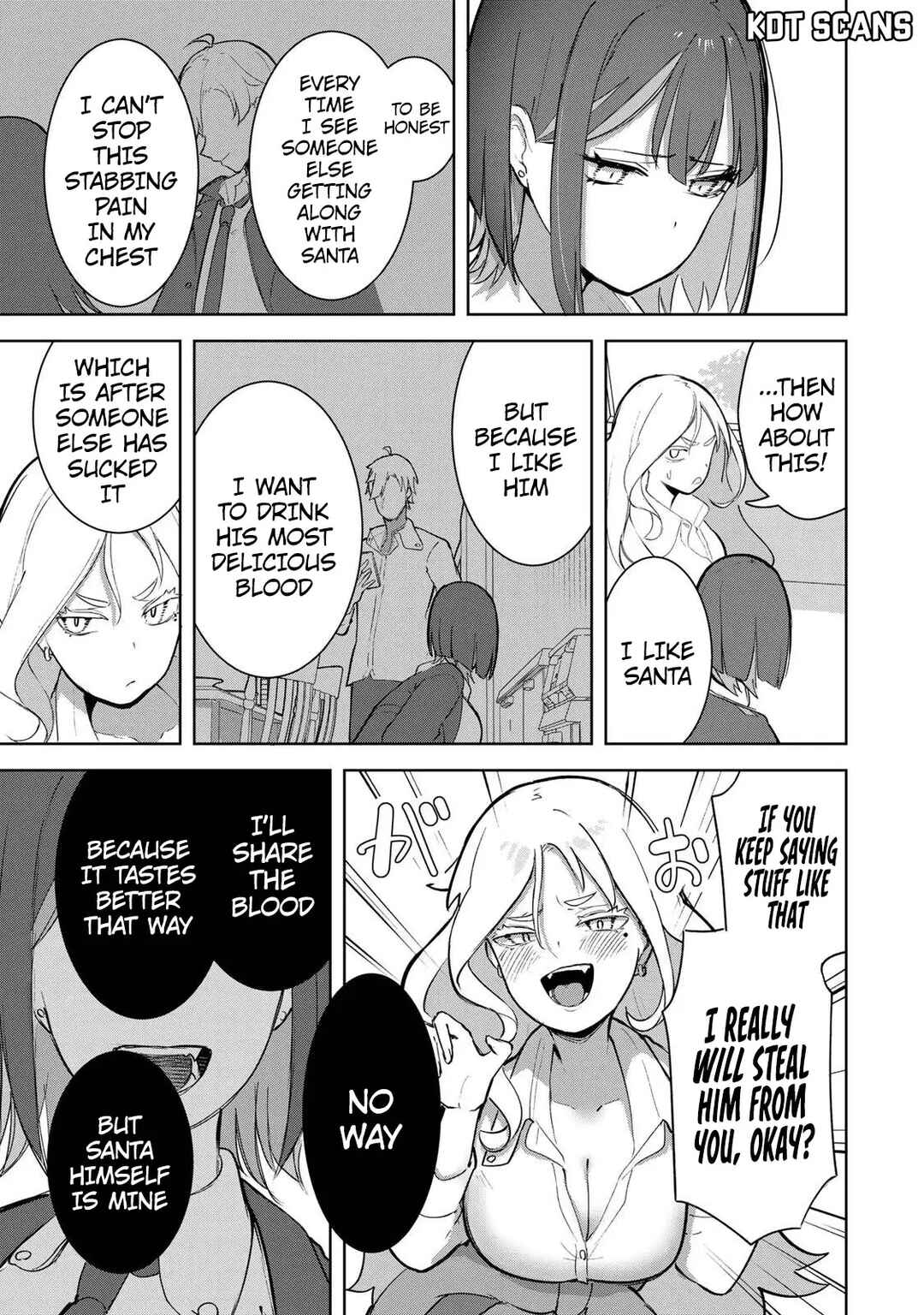 Kyuuketsuki-san wa Chitoraretai Chapter 5 - Page 14