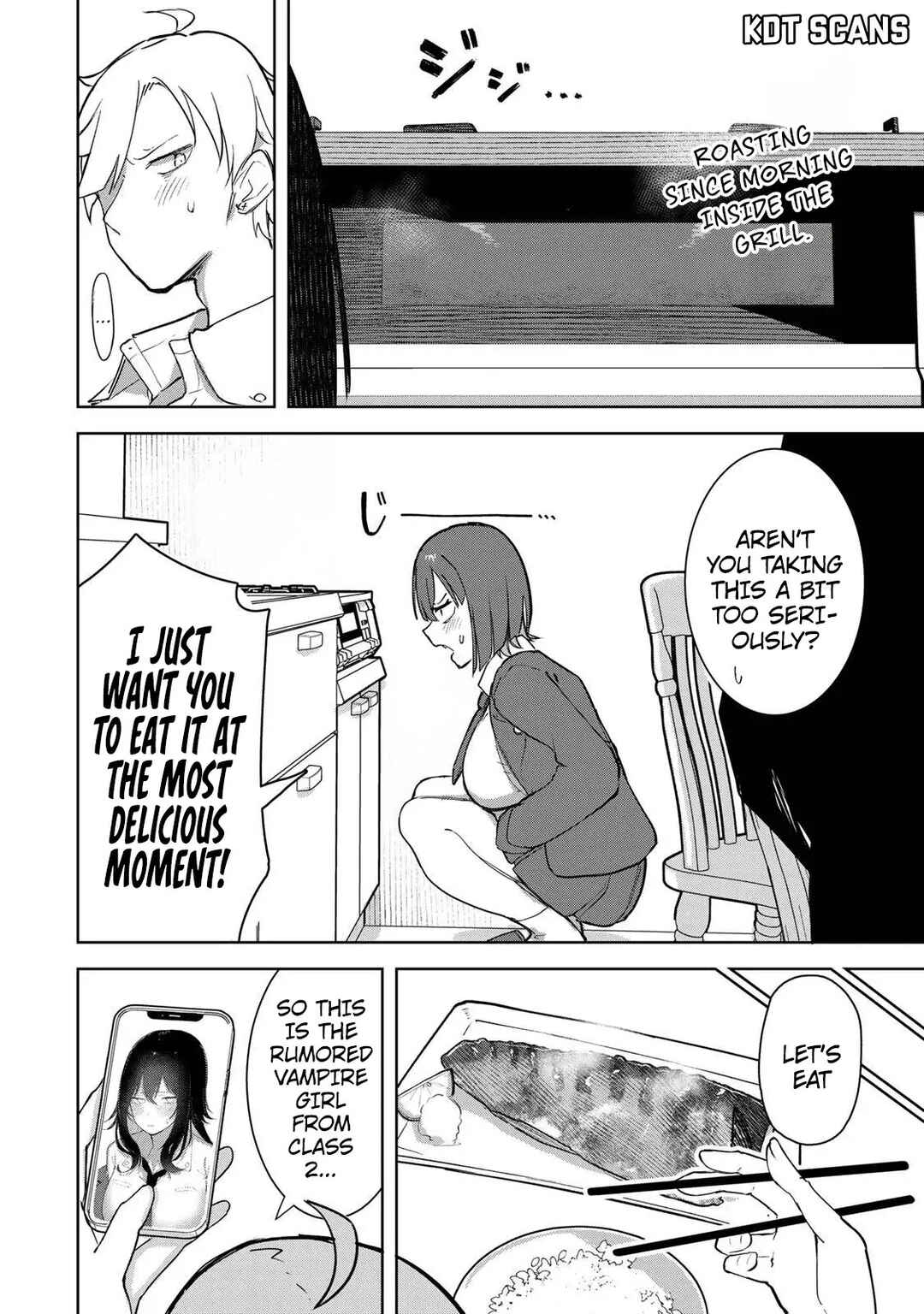 Kyuuketsuki-san wa Chitoraretai Chapter 5 - Page 3