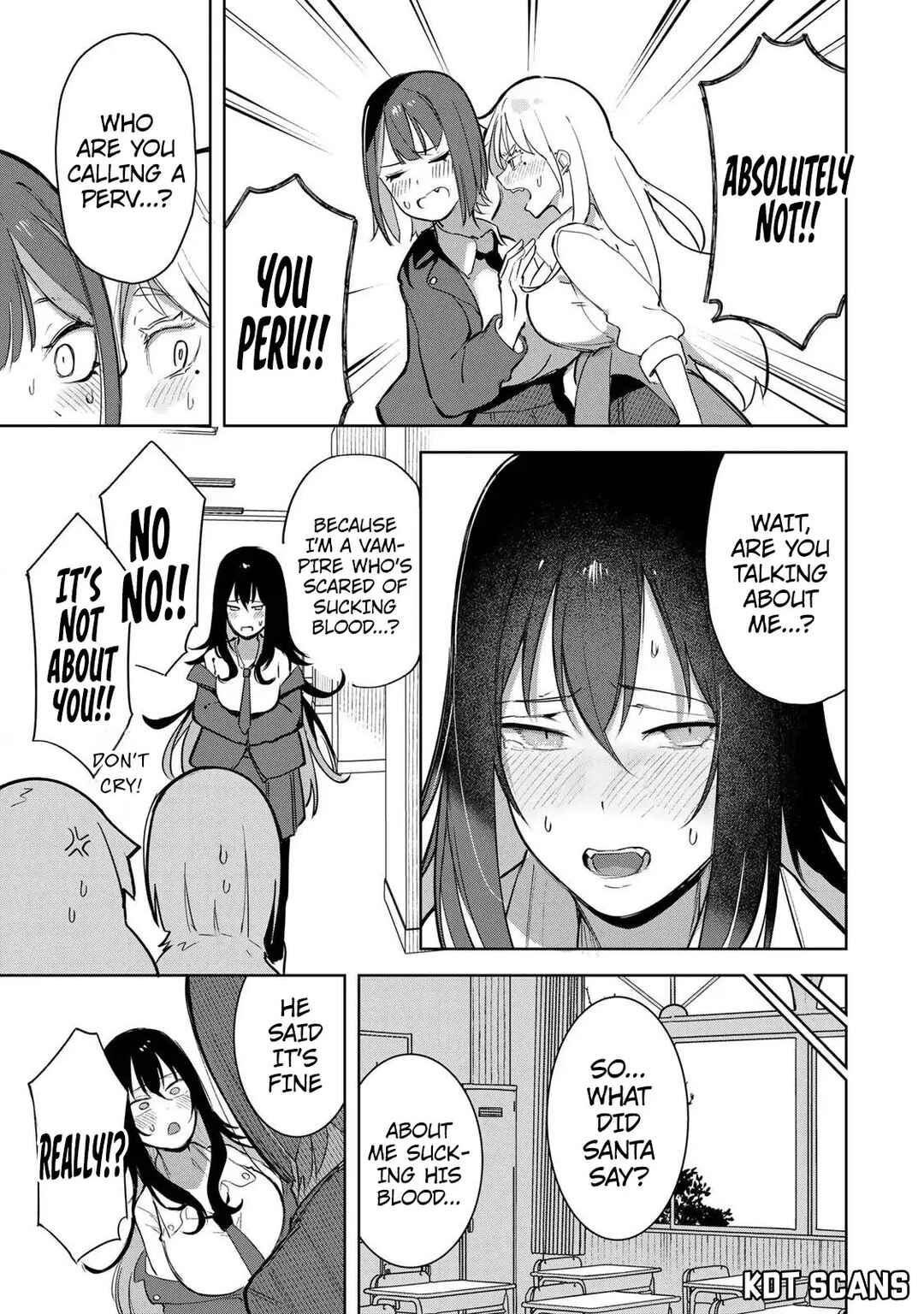 Kyuuketsuki-san wa Chitoraretai Chapter 5 - Page 8