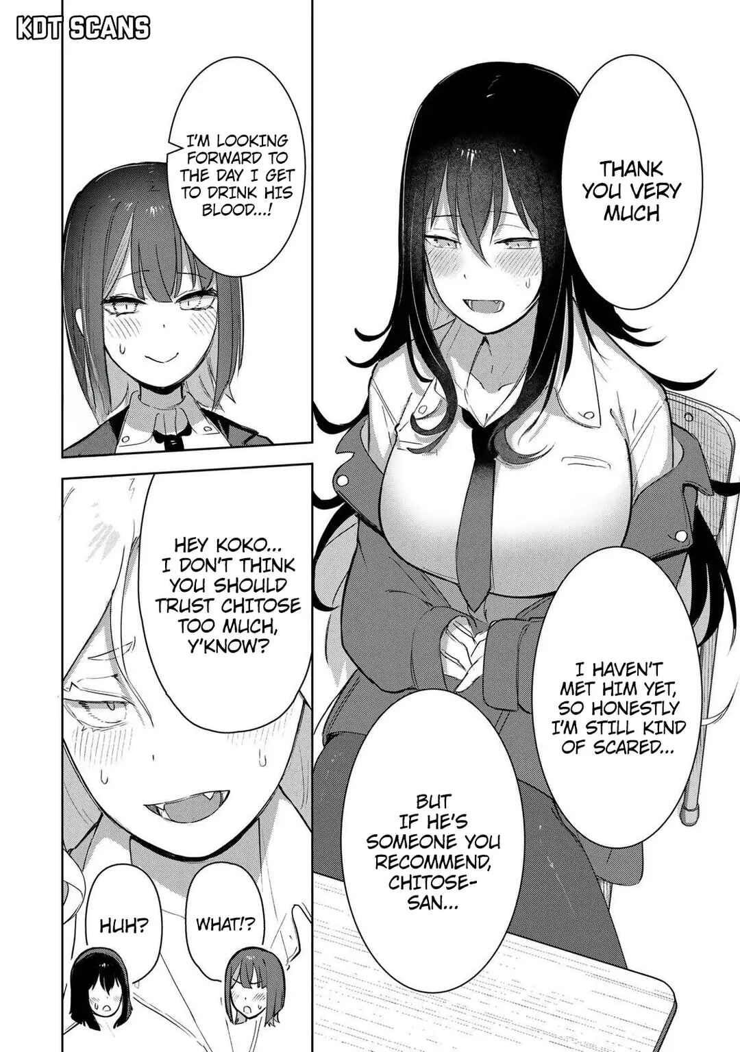 Kyuuketsuki-san wa Chitoraretai Chapter 5 - Page 9