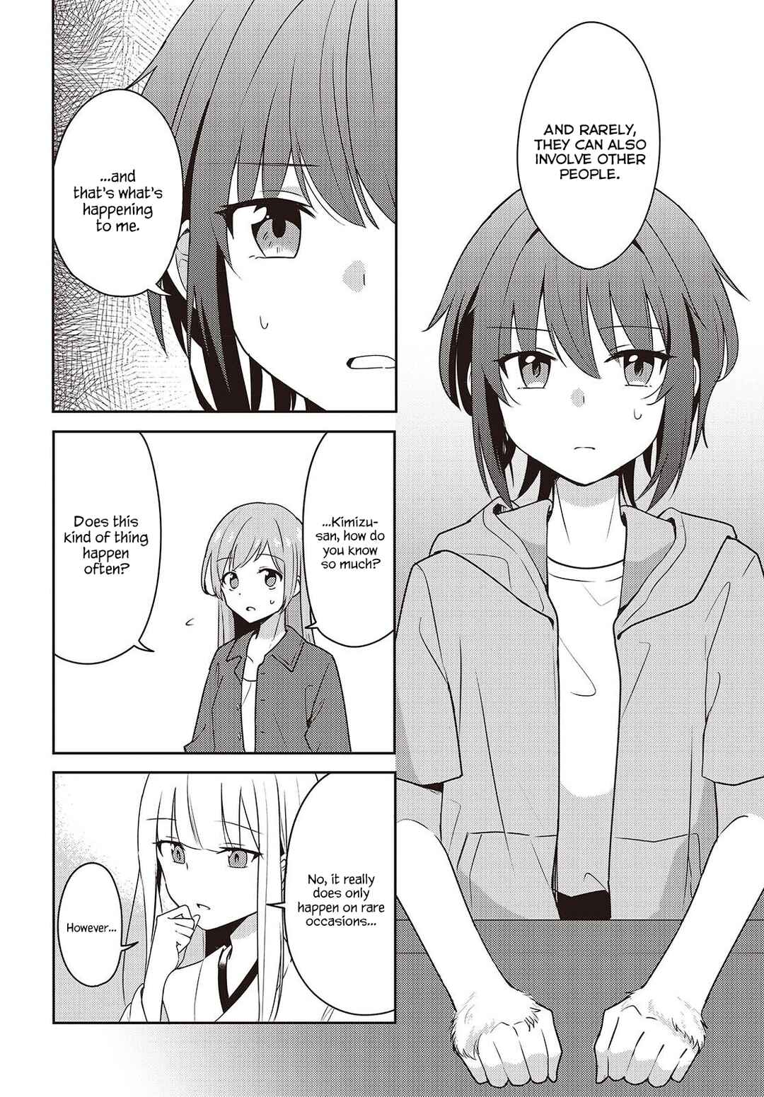 Osananajimi wa, Nyaa to Naite Skirt no Naka Chapter 6 - Page 18