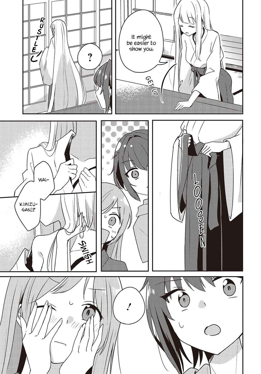 Osananajimi wa, Nyaa to Naite Skirt no Naka Chapter 6 - Page 19