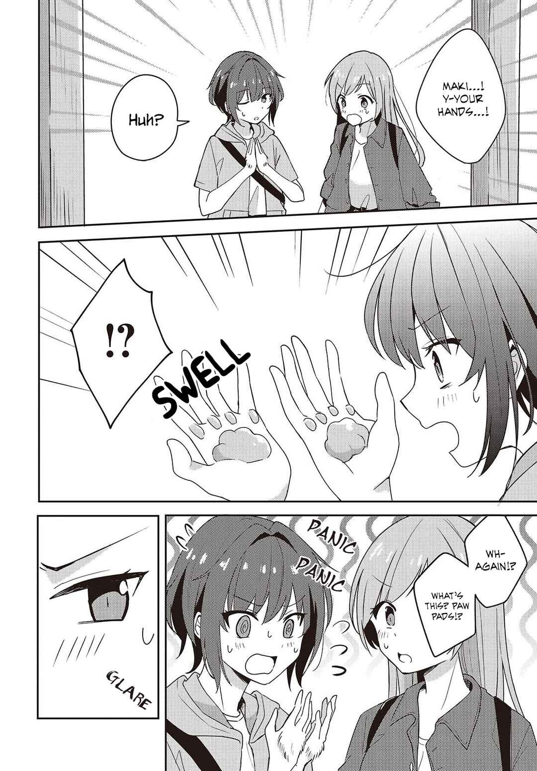 Osananajimi wa, Nyaa to Naite Skirt no Naka Chapter 6 - Page 8