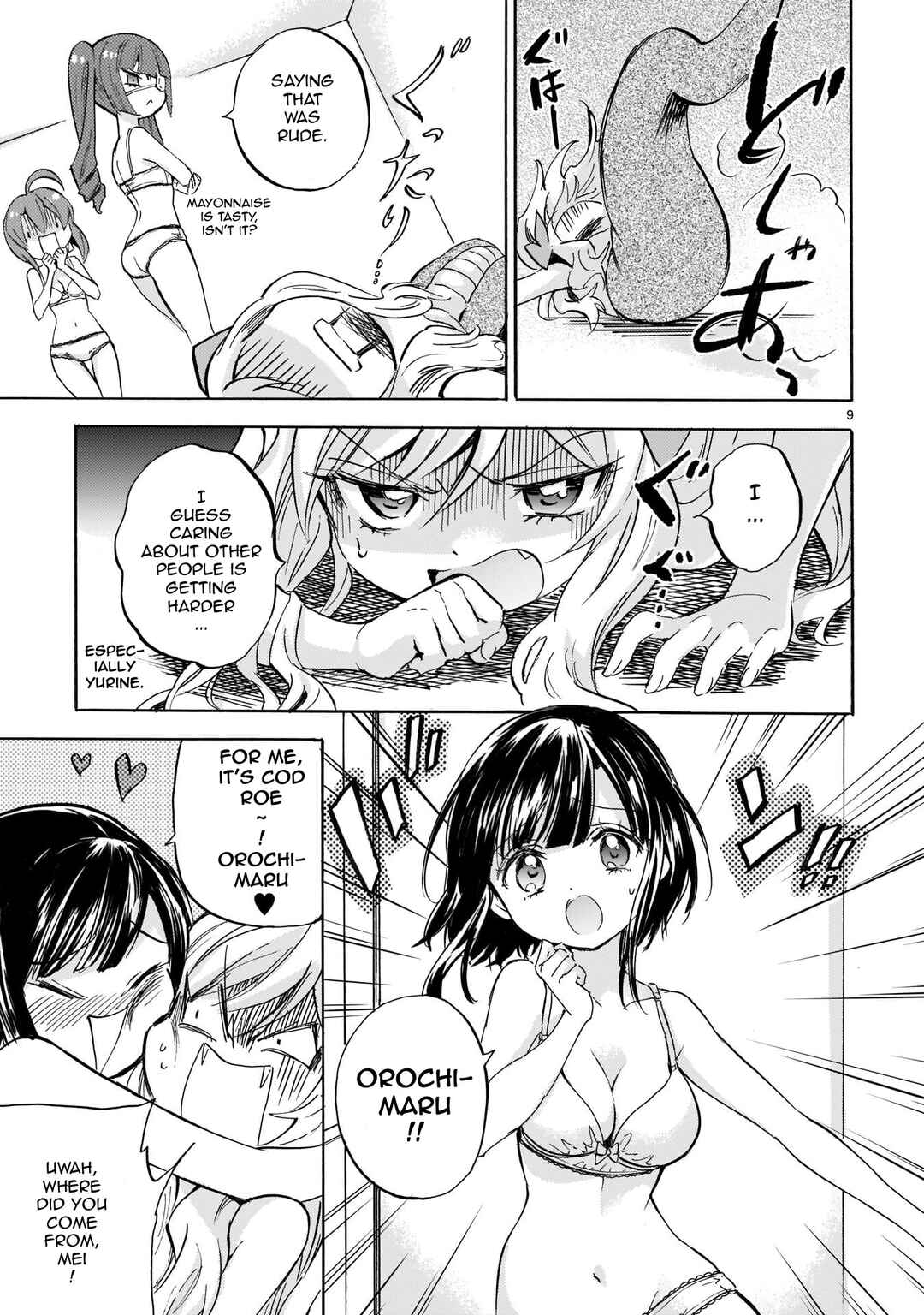 Jashin-chan Dropkick Chapter 229.1 - Page 9