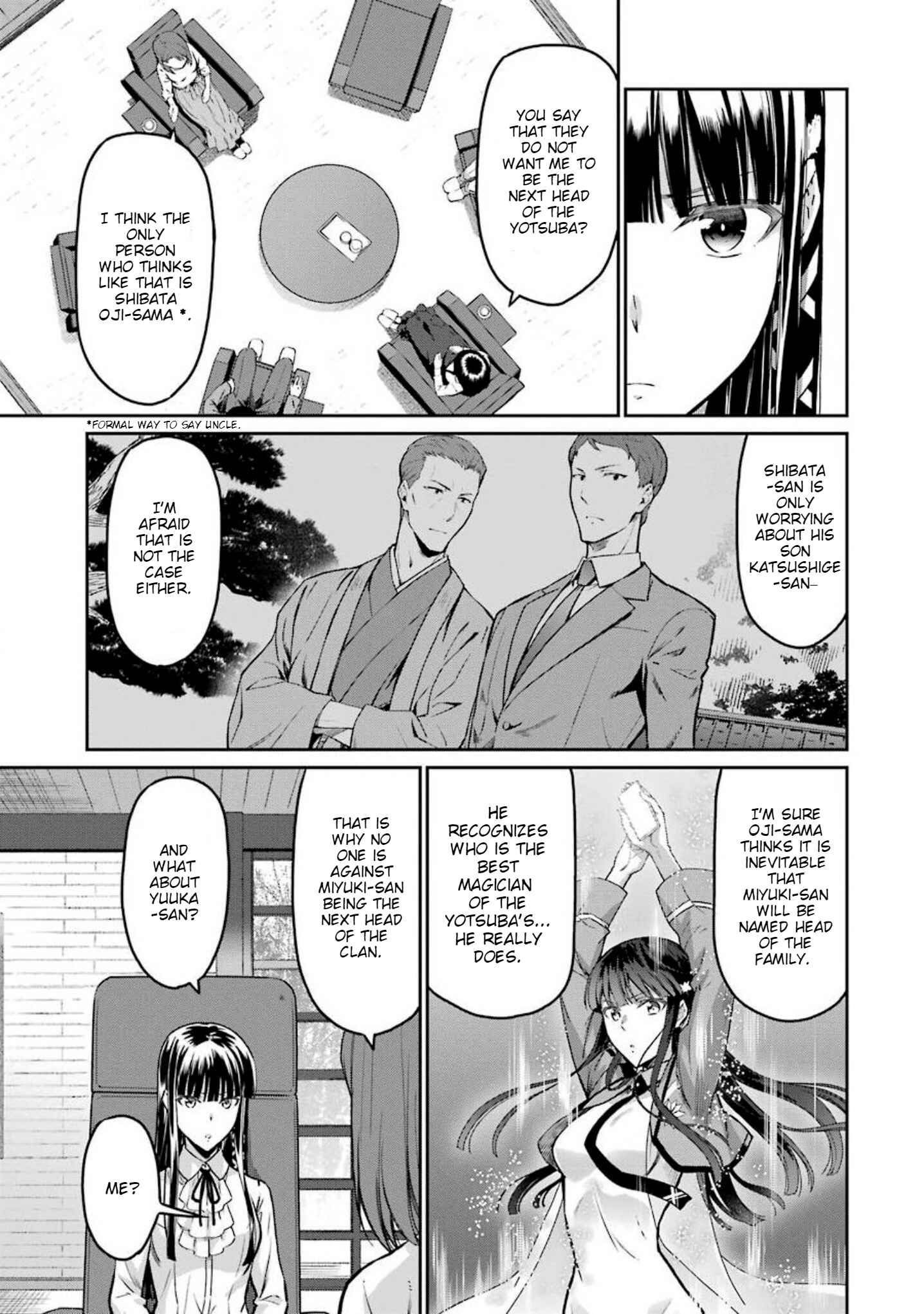 Mahouka Koukou no Rettousei - Yotsuba Keishou-hen Chapter 6 - Page 5