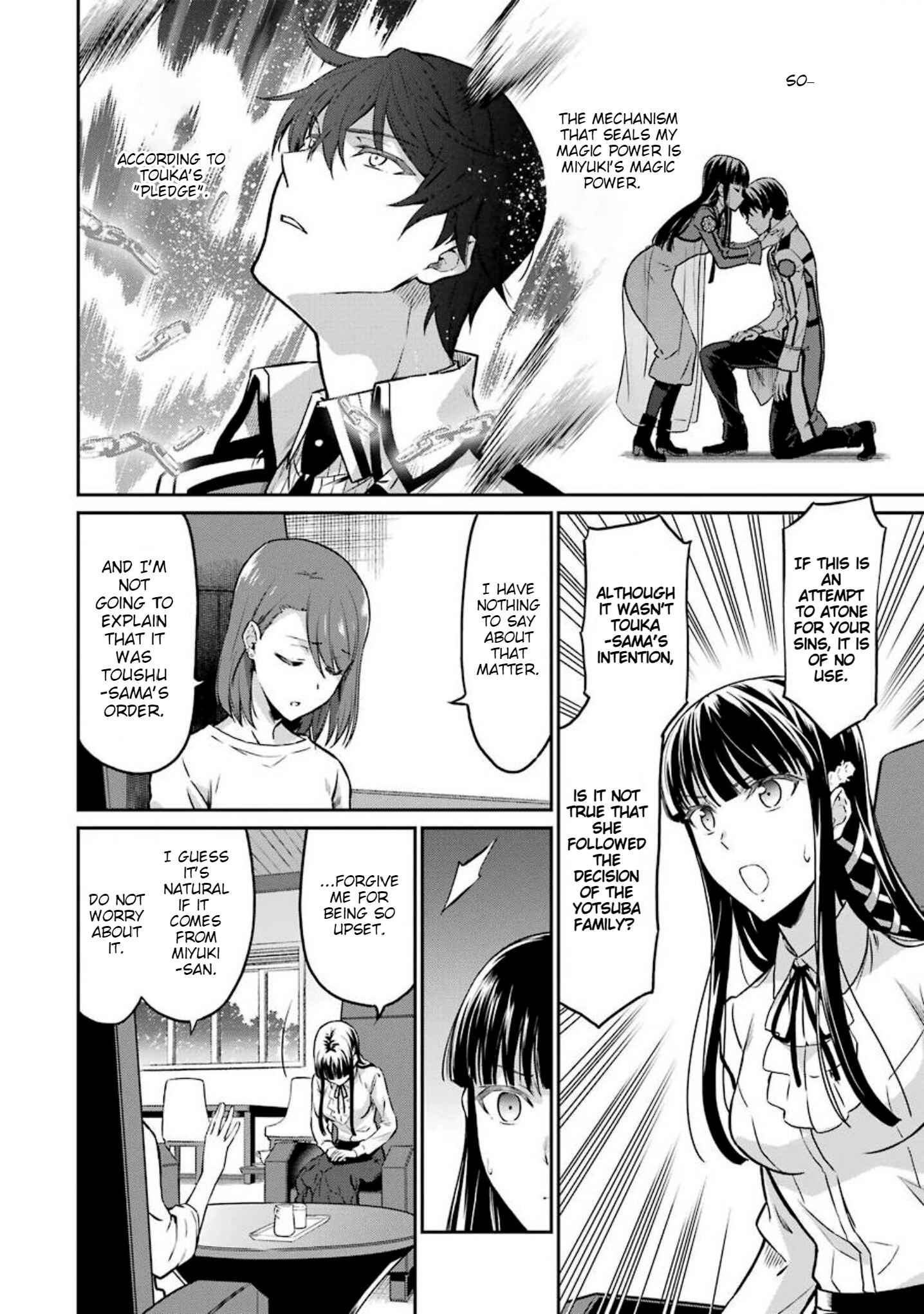 Mahouka Koukou no Rettousei - Yotsuba Keishou-hen Chapter 6 - Page 8