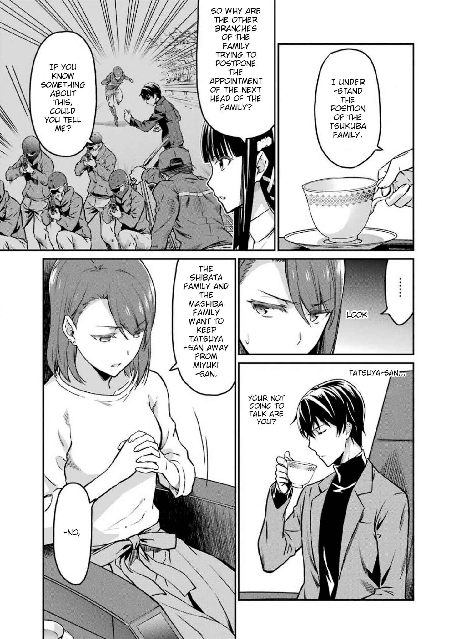 Mahouka Koukou no Rettousei - Yotsuba Keishou-hen Chapter 6 - Page 9