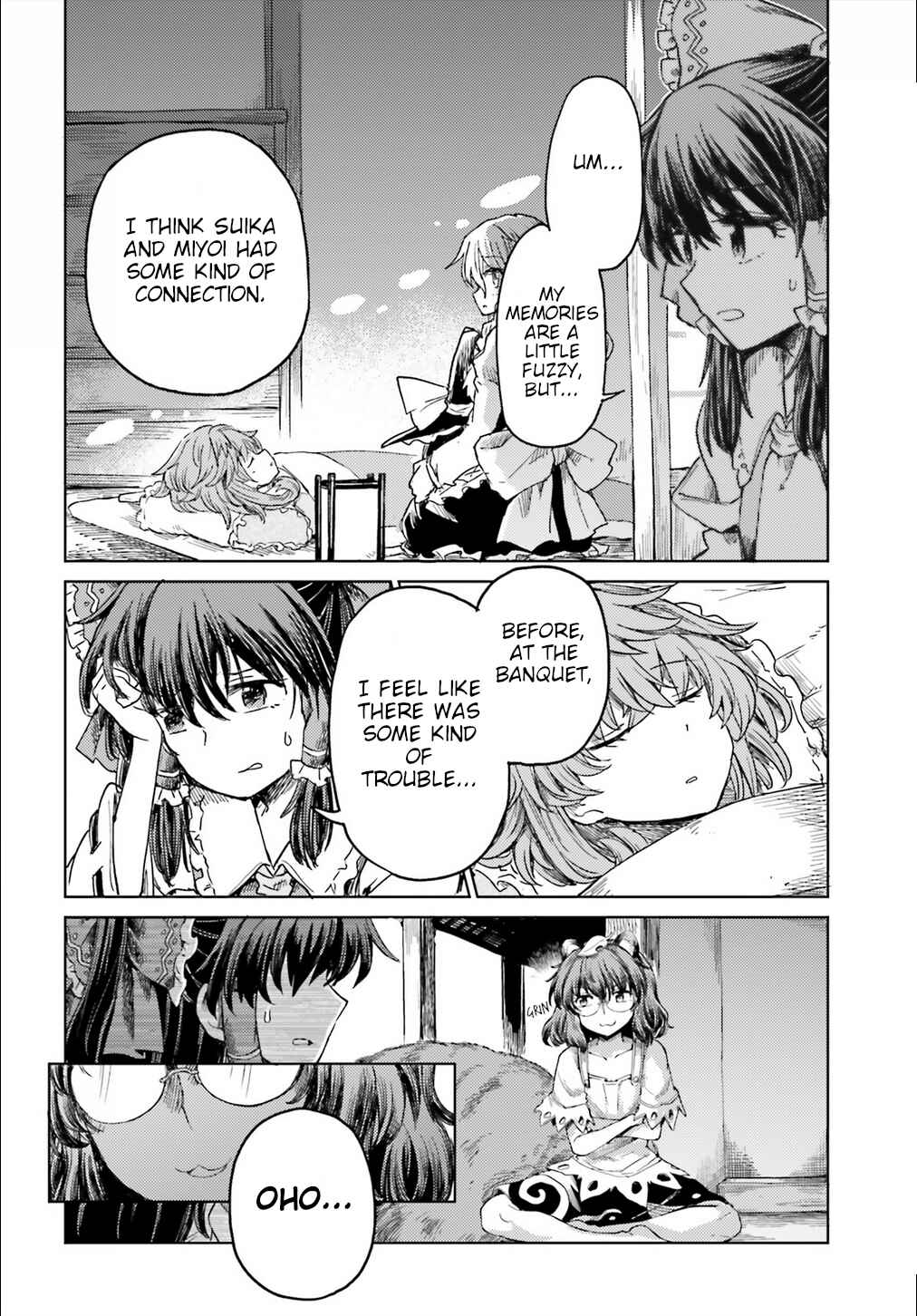 Touhou Suichouka: Lotus Eater-tachi no Suisei Chapter 19 - Page 2
