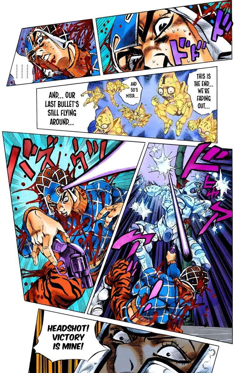 JoJo no Kimyou na Bouken: Part 5 - Ougon no Kaze Color-ban Chapter 76 - Page 10
