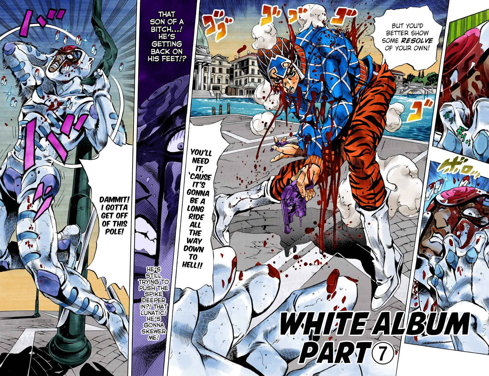 JoJo no Kimyou na Bouken: Part 5 - Ougon no Kaze Color-ban Chapter 76 - Page 3