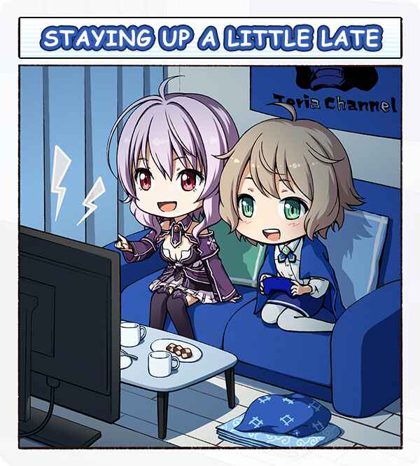 Beater's Cafe Tenchou Teria ga Hasshinsuru Manga Teria Channel! Chapter 2.5 - Page 1