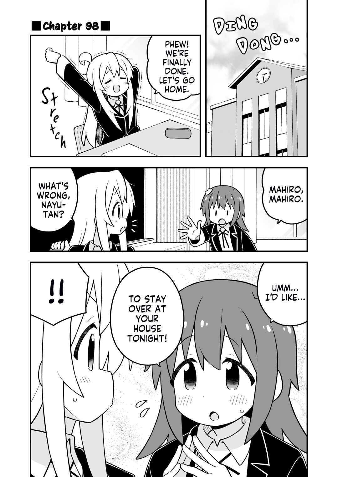 Onii-chan wa Oshimai! Chapter 98 - Page 1