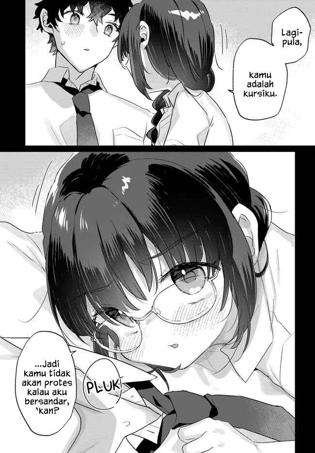 Chiisakute Kawaii Bungeibu no Chiteki na Senpai o, Hiza no Ue ni Nosetara Mainichi Suwattekuru you ni natta Chapter 2.2 - Page 15