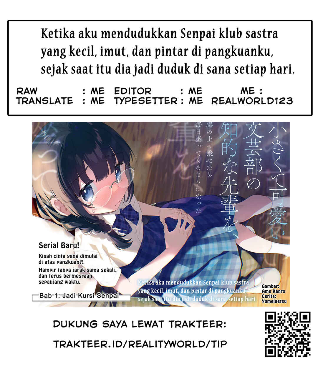 Chiisakute Kawaii Bungeibu no Chiteki na Senpai o, Hiza no Ue ni Nosetara Mainichi Suwattekuru you ni natta Chapter 2.2 - Page 21