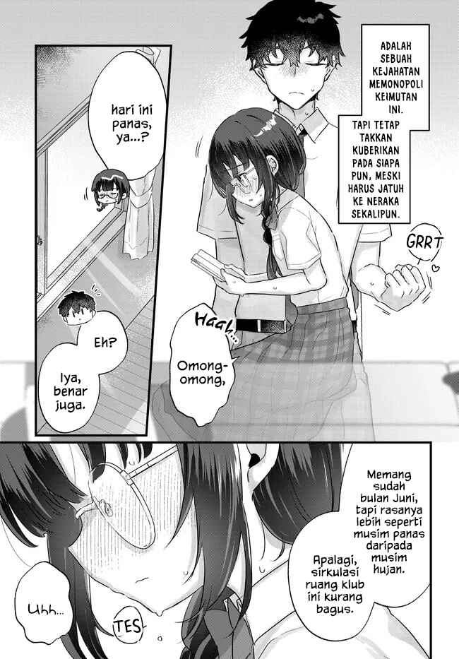 Chiisakute Kawaii Bungeibu no Chiteki na Senpai o, Hiza no Ue ni Nosetara Mainichi Suwattekuru you ni natta Chapter 2.2 - Page 3