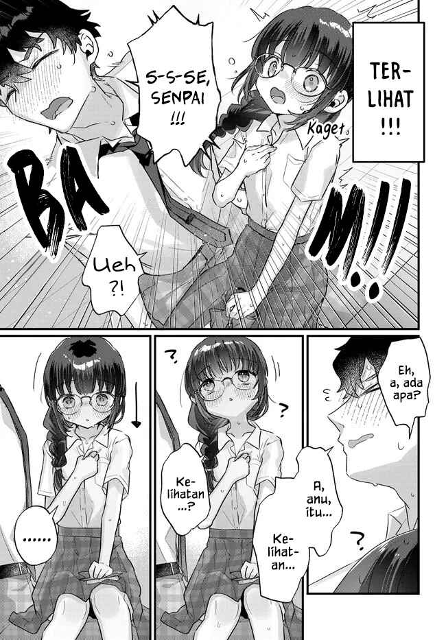 Chiisakute Kawaii Bungeibu no Chiteki na Senpai o, Hiza no Ue ni Nosetara Mainichi Suwattekuru you ni natta Chapter 2.2 - Page 7