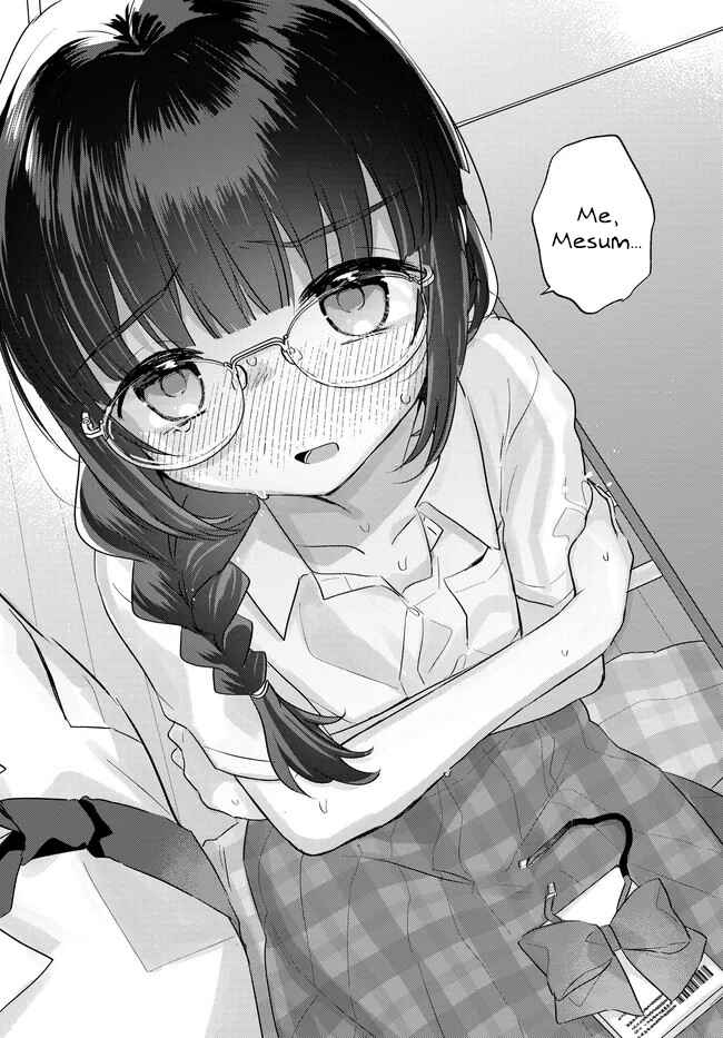 Chiisakute Kawaii Bungeibu no Chiteki na Senpai o, Hiza no Ue ni Nosetara Mainichi Suwattekuru you ni natta Chapter 2.2 - Page 9