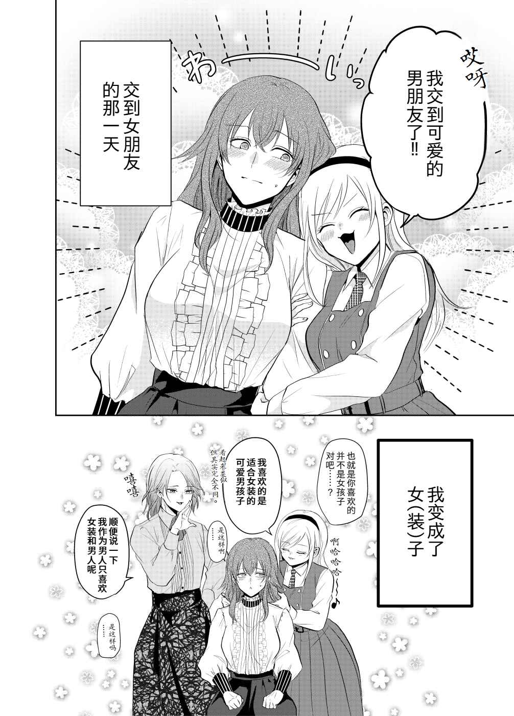 I Confessed To A Girl And She Made Me A Girl Too! Chapter ? - Page 4