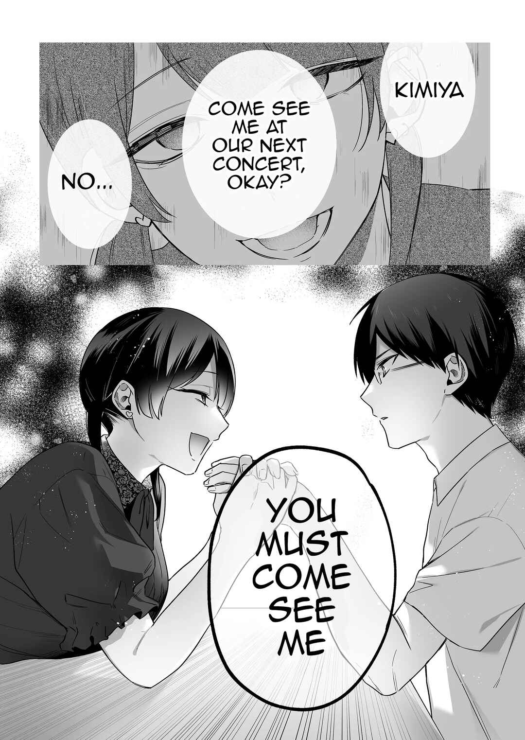 Damedol to Sekai ni 1-nin dake no Fan Chapter 16 - Page 14