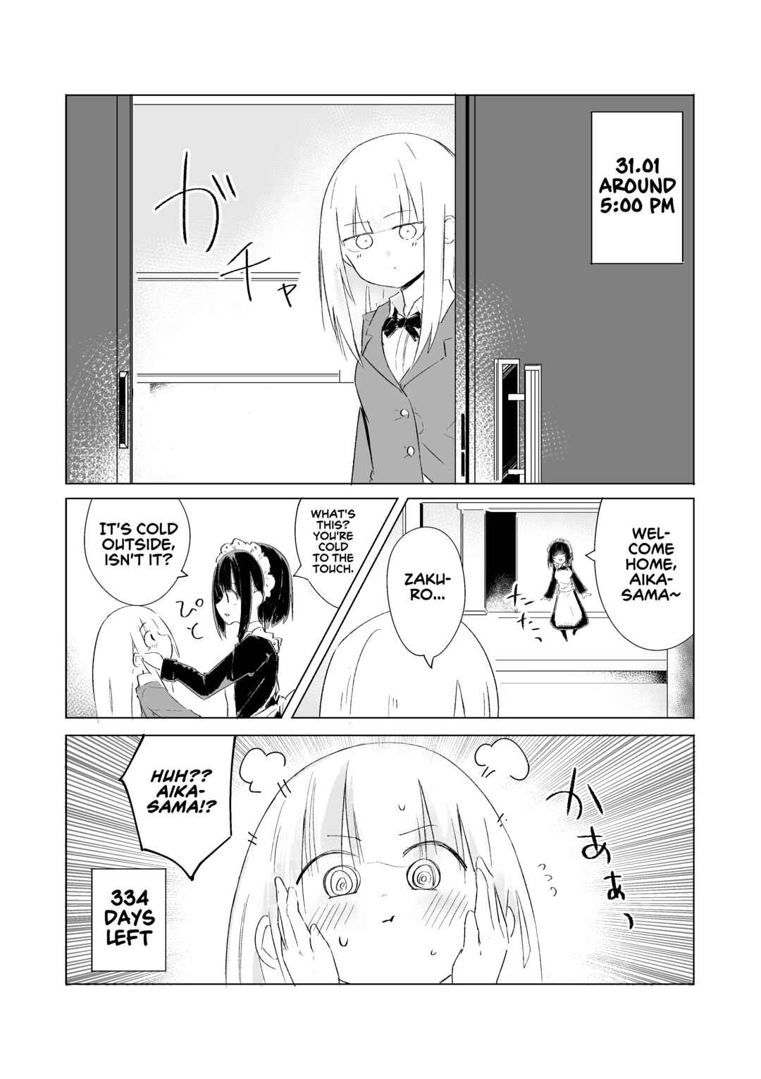 1-Nen Inai ni Ojousama o Kouryaku Suru Maid no Ohanashi Chapter 31 - Page 1