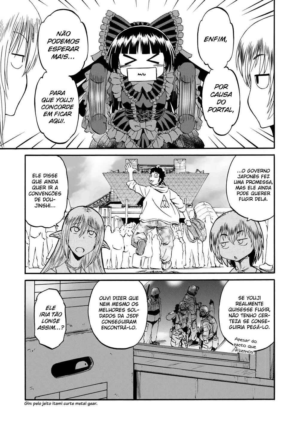 GATE - Jieitai Kanochi nite, Kaku Tatakaeri Chapter 123 - Page 12