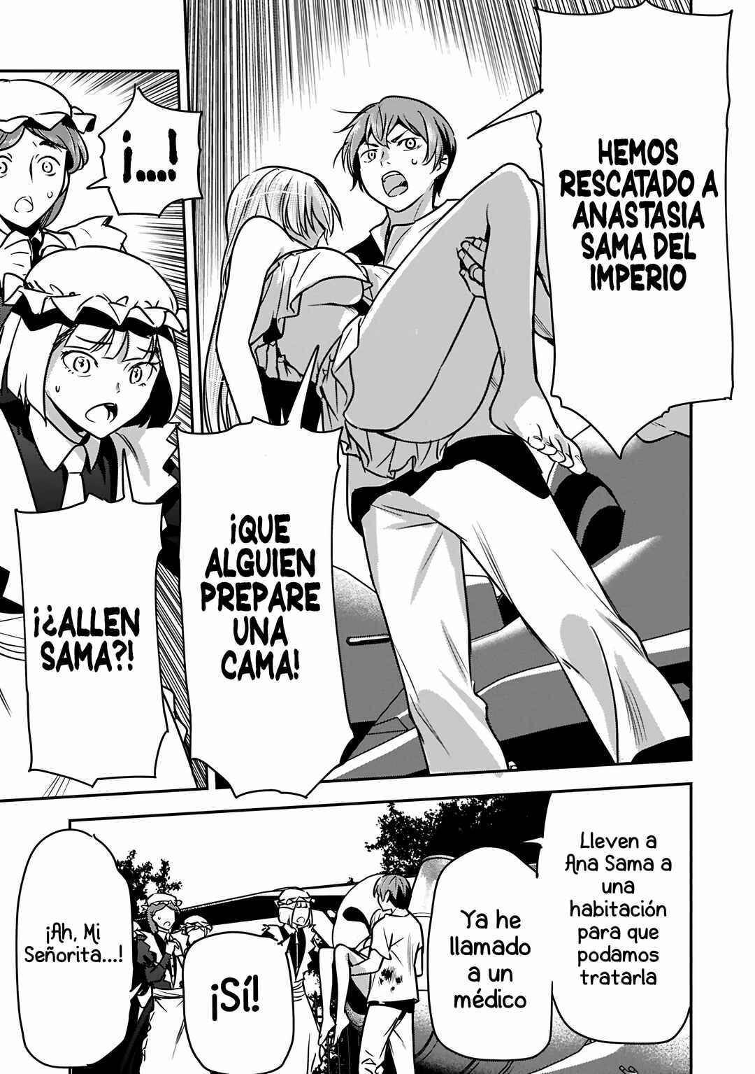 Chounin A wa Akuyaku Reijou o Doushitemo Sukuitai: Dobu to Sora to Koori no Himegimi Chapter 40.1 - Page 21