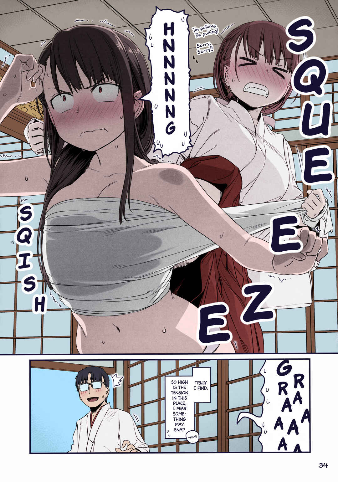 Getsuyoubi no Tawawa (Twitter Webcomic) (Fan Colored) Chapter 34 - Page 3