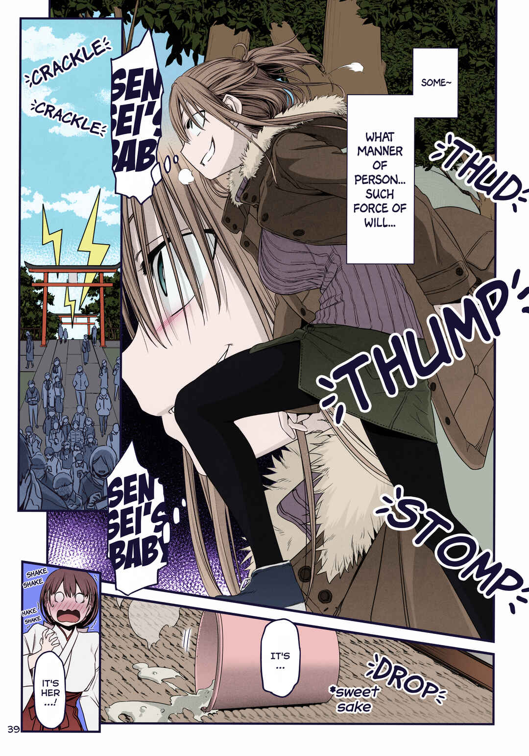 Getsuyoubi no Tawawa (Twitter Webcomic) (Fan Colored) Chapter 34 - Page 8