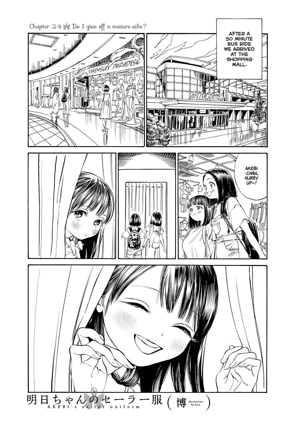 Akebi-chan no Sailor Fuku Chapter 24 - Page 1