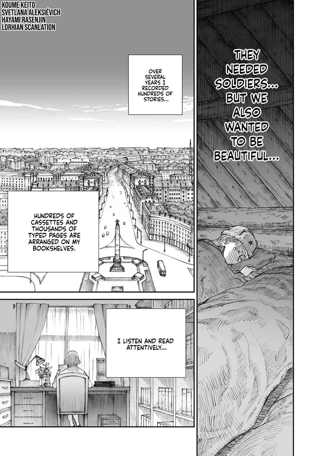 Sensou wa Onna no Kao wo Shiteinai Chapter 26 - Page 3