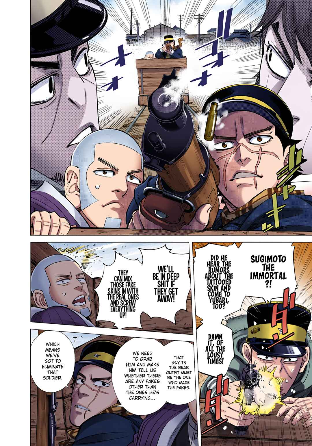 Golden Kamuy (Official Colored) Chapter 79 - Page 2