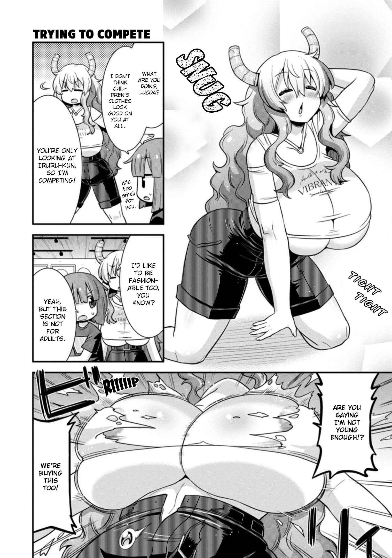 Kobayashi-san Chi no Maid Dragon - Lucoa wa Boku no ×× Desu Chapter 30 - Page 12