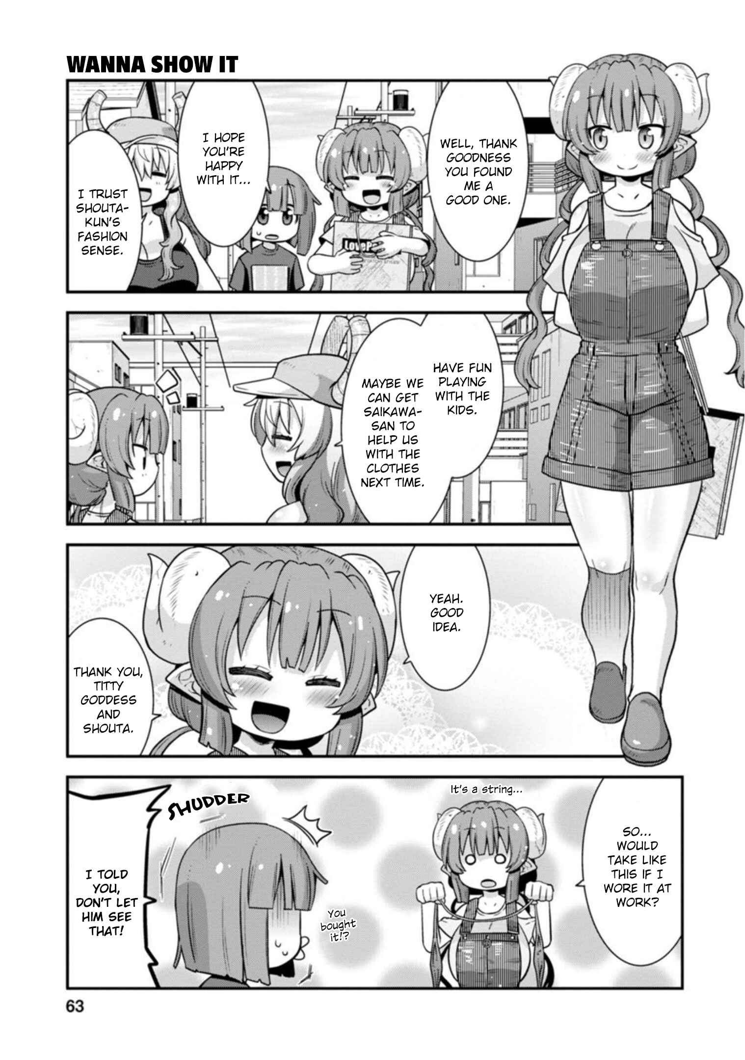 Kobayashi-san Chi no Maid Dragon - Lucoa wa Boku no ×× Desu Chapter 30 - Page 13
