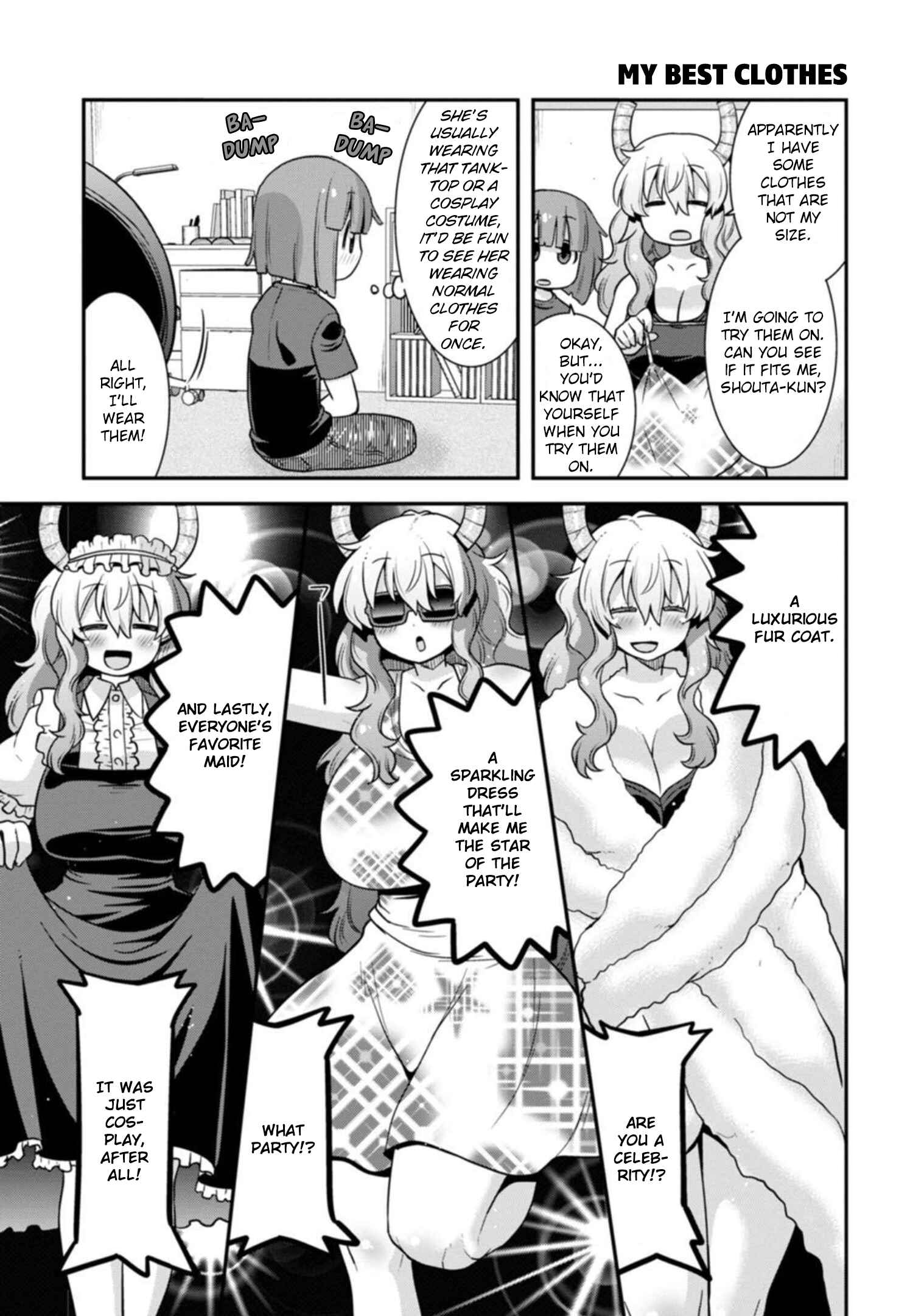 Kobayashi-san Chi no Maid Dragon - Lucoa wa Boku no ×× Desu Chapter 30 - Page 3