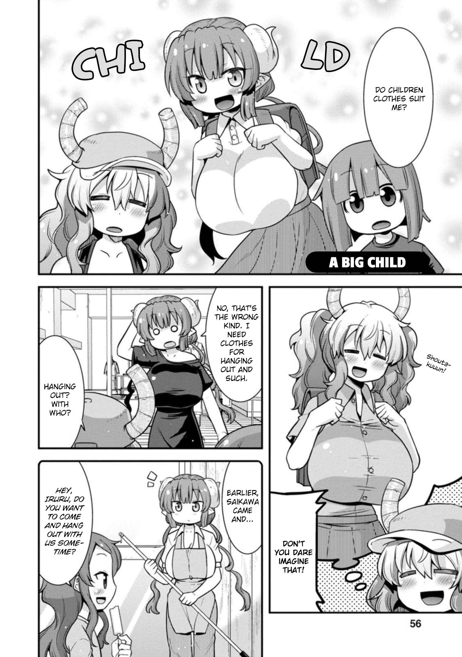 Kobayashi-san Chi no Maid Dragon - Lucoa wa Boku no ×× Desu Chapter 30 - Page 6