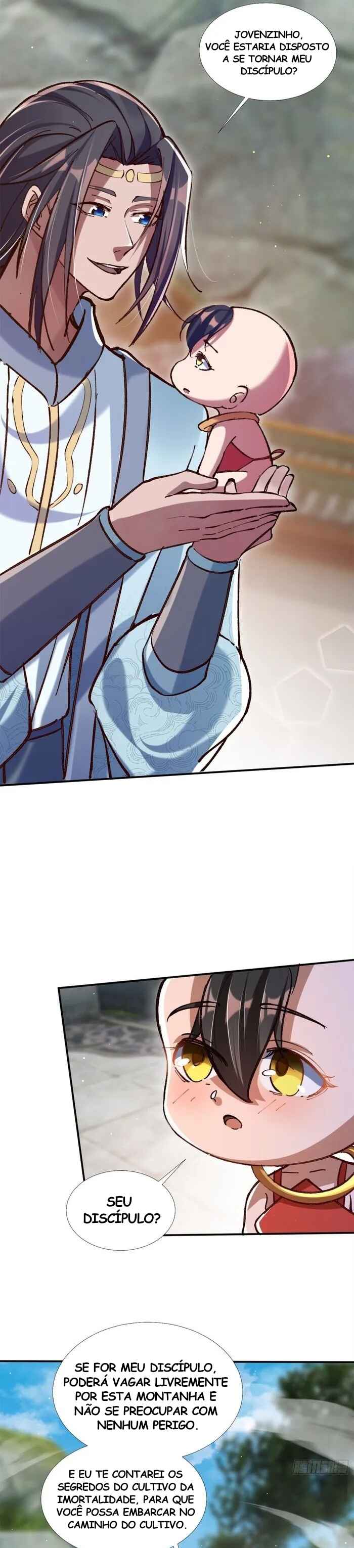 When The System Opens After The Age Of 100, All Grandchildren Kneel Upon The Mountains! Chapter 9 - Page 6
