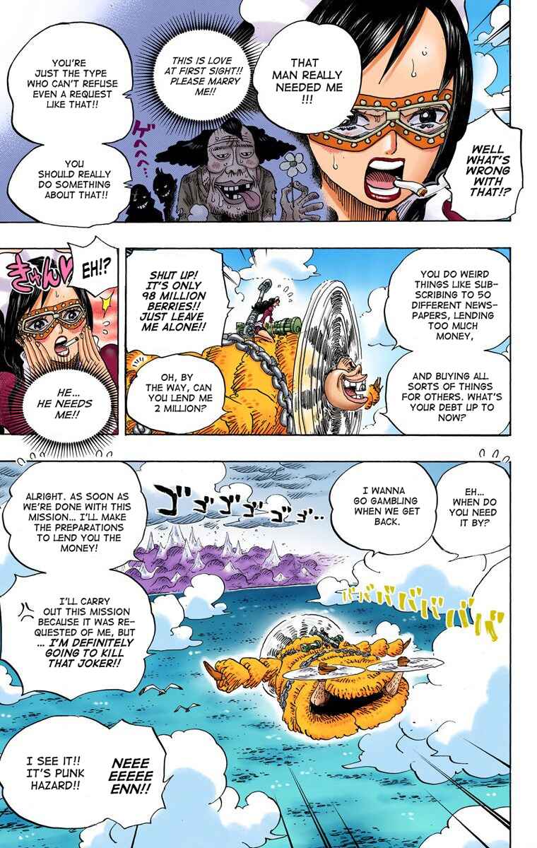 One Piece (Official Colored) Chapter 692 - Page 14